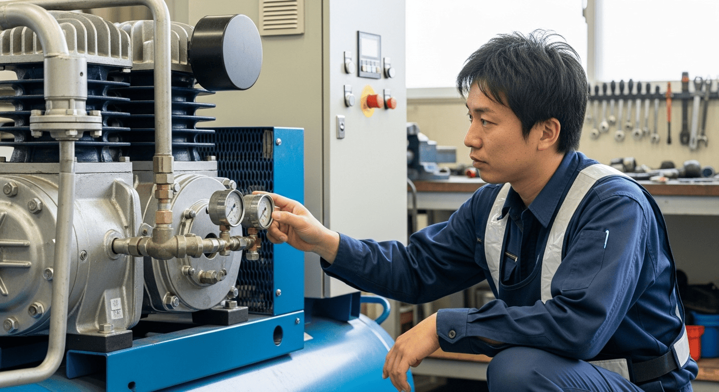 コンプレッサー修理